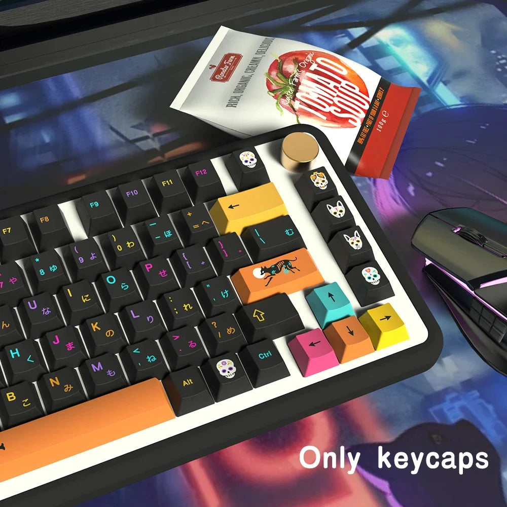 KYOMOT GMK Mictlán thème Keycap PBT Underworld clavier capuchon cerise profil clé capuchon pour MX commutateur mécanique clavier accessoire