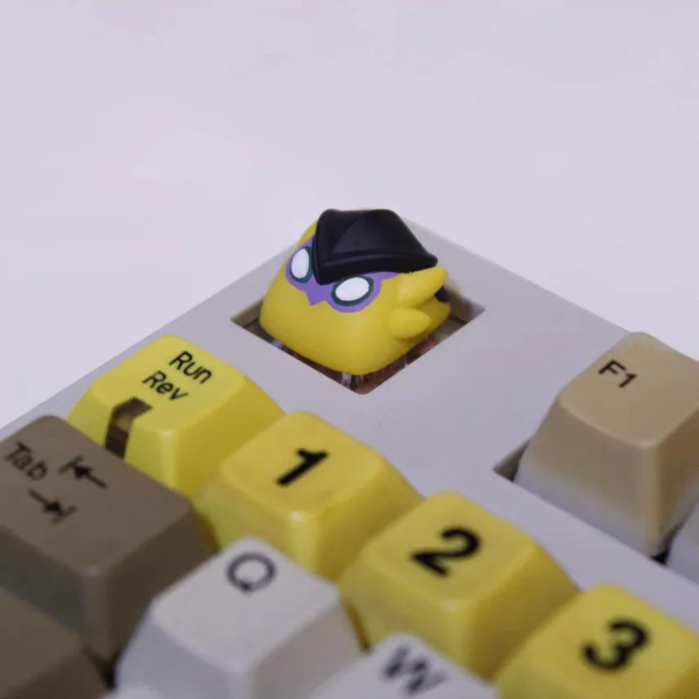 Valorant Keycap Gekko Wingman Anime Keycap Original Résine Clavier Cap Personnalisé Artisan Key Cap pour Clavier Mécanique Gamer Cadeau