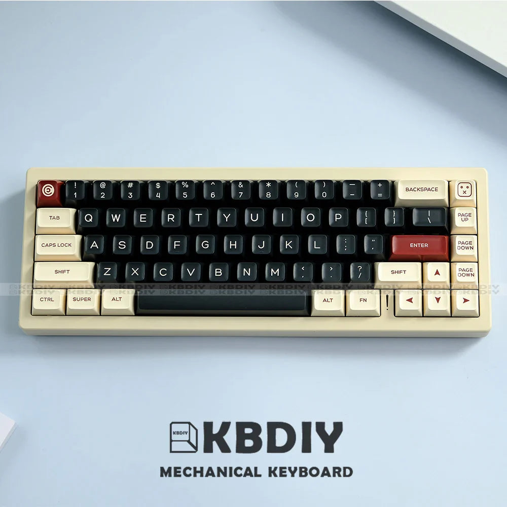 KBDiy Rome Keycaps SA profila PBT tastatūras vāciņš, pielāgots mehāniskai tastatūras spēlei ISO 160 Keys Double Shot priekš GMK67 61/68/71/84/87