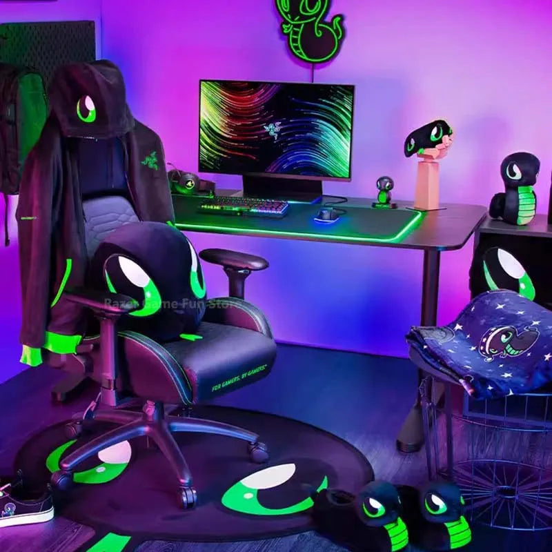 Razer Sneki Snek Keycap Cute Companion tastatūras piederums, kas izgatavots no ABS un PVC, der visām Razer mehāniskajām un optiskajām tastatūrām