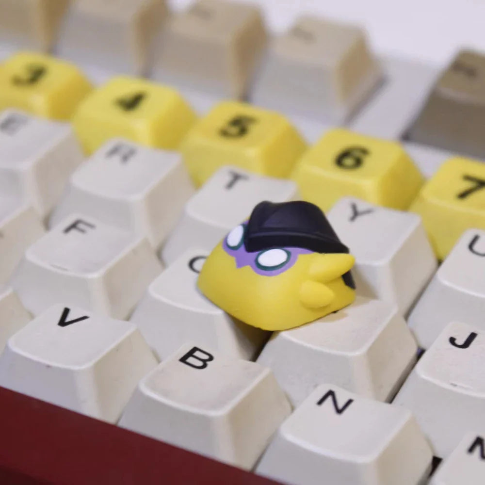 Valorant Keycap Gekko Wingman Anime Keycap Original Résine Clavier Cap Personnalisé Artisan Key Cap pour Clavier Mécanique Gamer Cadeau