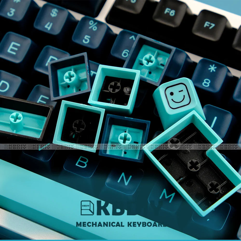 KBDiy GMK Monster Keycaps personnalisé PBT SA profil 160 touches ISO clavier mécanique Keycap pour commutateurs MX GMK67 G500 84/87/96