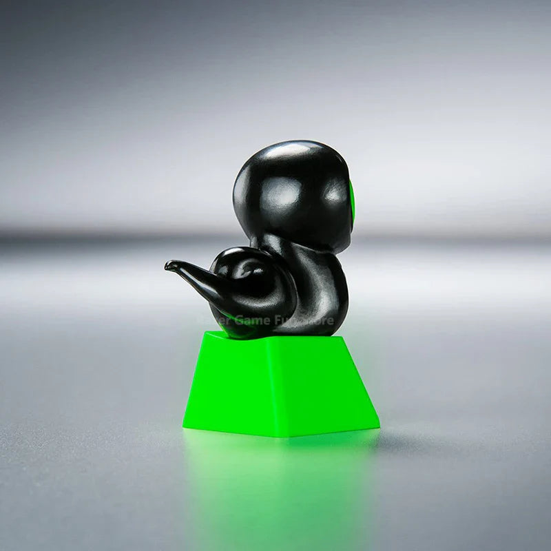 Razer Sneki Snek Keycap Cute Companion tastatūras piederums, kas izgatavots no ABS un PVC, der visām Razer mehāniskajām un optiskajām tastatūrām