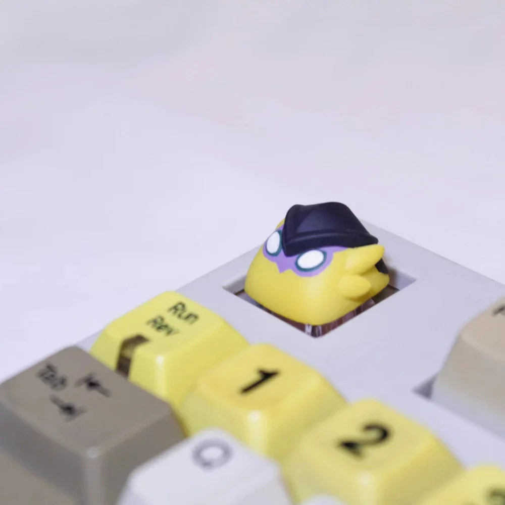 Valorant Keycap Gekko Wingman Anime Keycap Original Resin Keyboard Cap Custom Artisan Key Cap para teclado mecánico Regalo de jugador